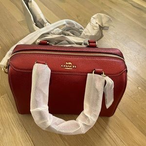 Coach leather bag